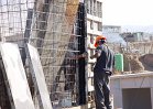The beginning of the WTF concrete forms process normally starts in a corner or multiple corners depending on the number of workers