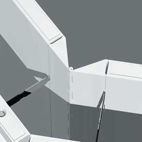 Hinged Inside Corner