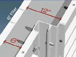 Wall Thickness 6” Straight