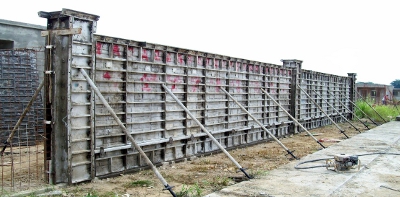 Fence Concrete Formwork Fence Concrete Formwork