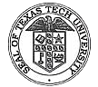 Seal of Texas Tech University 