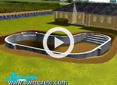 swimming pool concrete